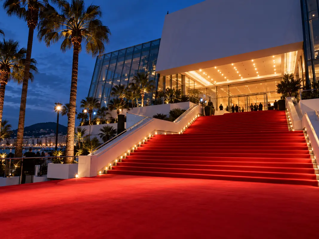 Illustration audiovisuelle pour le congrès Festival de Cannes à Cannes